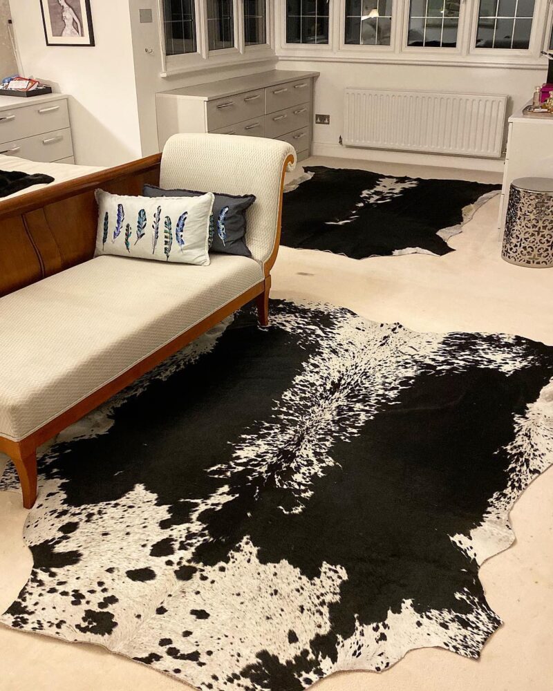 Black and White Cowhide Rugs