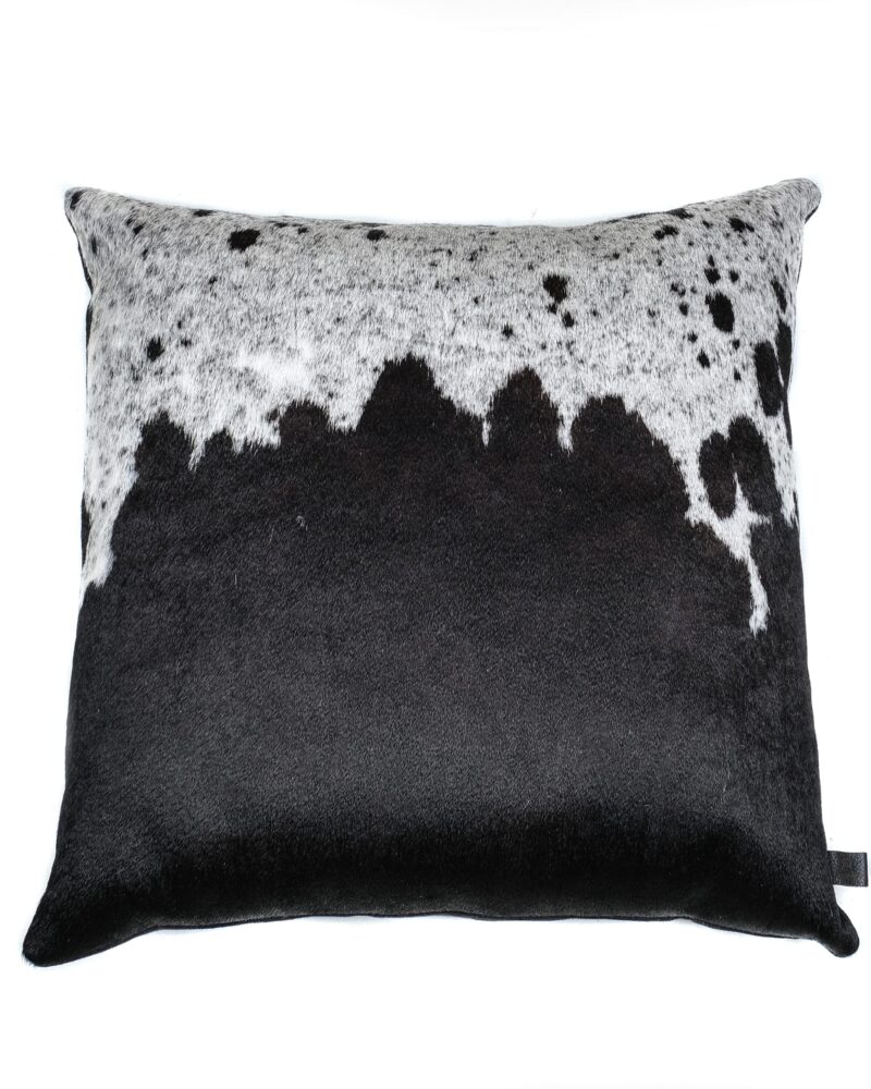 Black and White Cowhide Cushions - Image 5