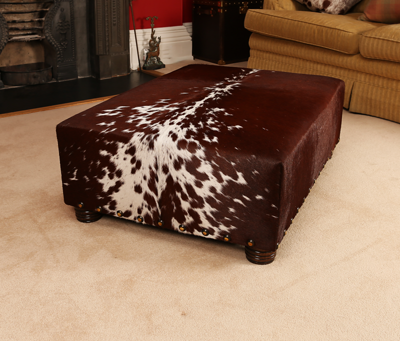 Cowhide Footstools and Ottomans - Image 17