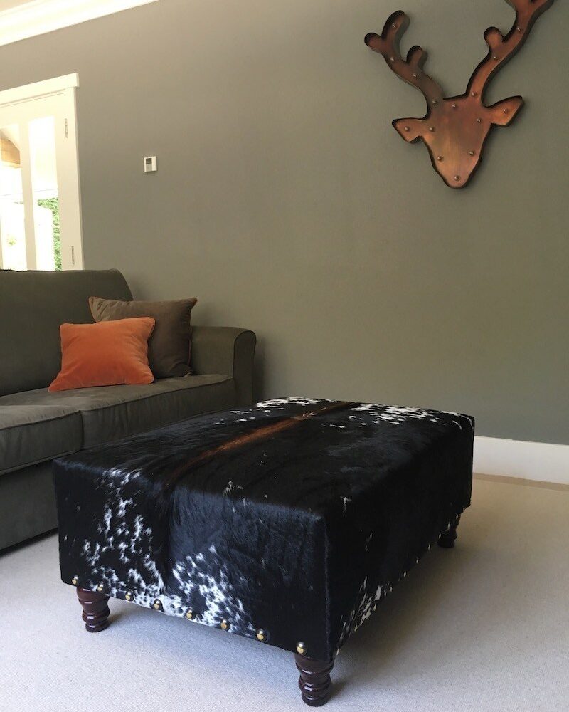 Cowhide Footstools and Ottomans - Image 29