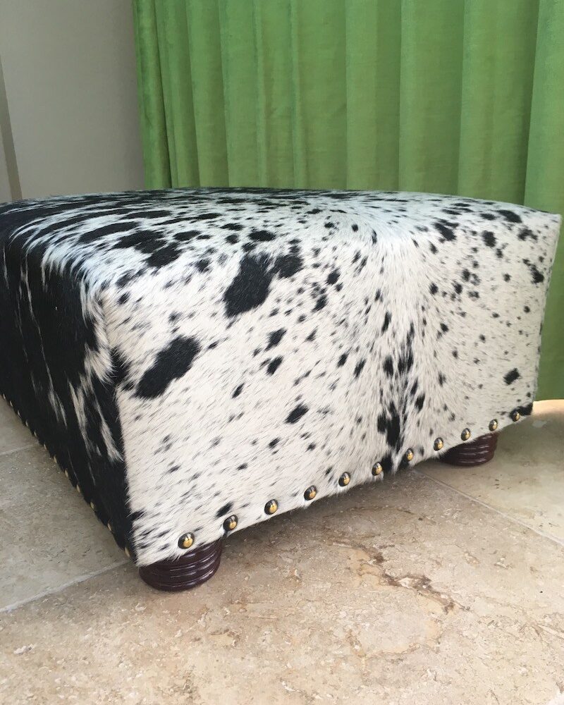 Cowhide Footstools and Ottomans - Image 35