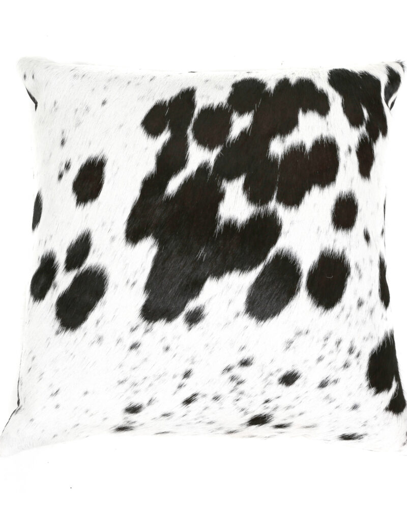 Black and White Cowhide Cushions - Image 10