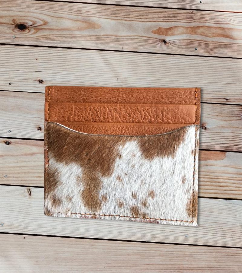 Cuero London Cow Hide Card Holder