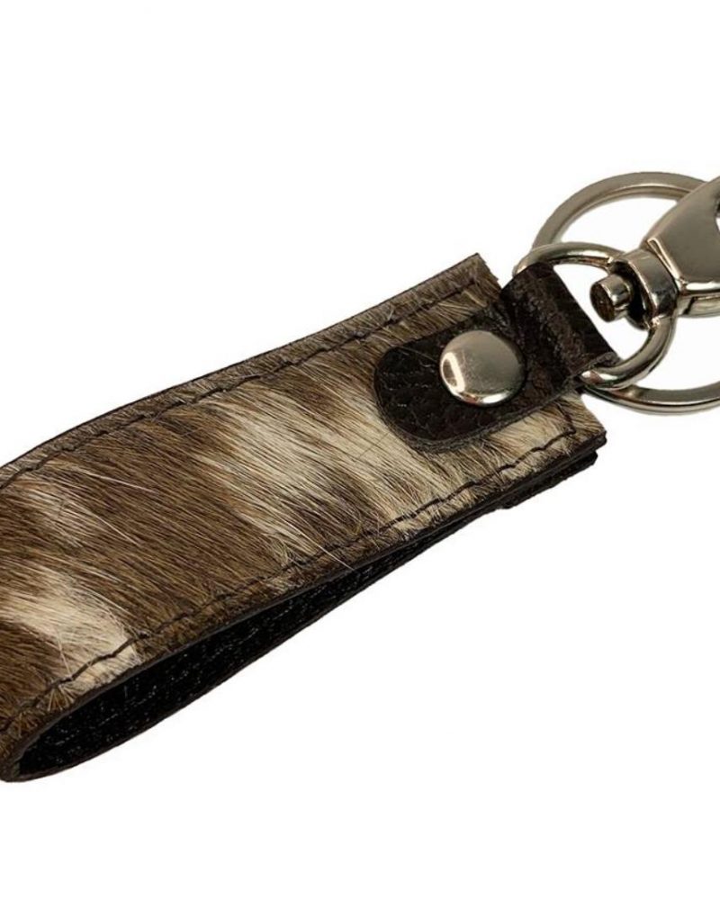 Cuero London Cow Hide Key Chain - Image 3
